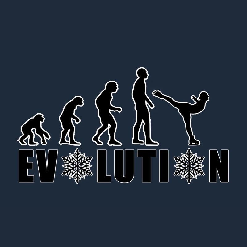 EVOLUTION EISKUNSTLAUF WINTER SCHNEE