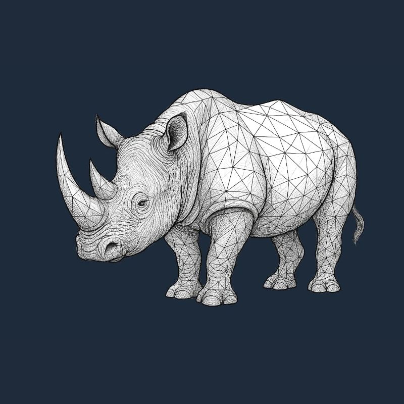 Rhino Wireframe Pattern