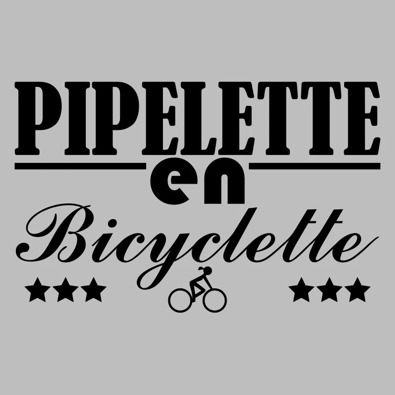Pipelette en bicyclette