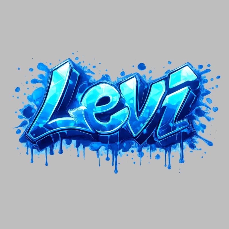 LEVI GRAFFITI NAME FOR PERFECT GIFT PRINTABLE 