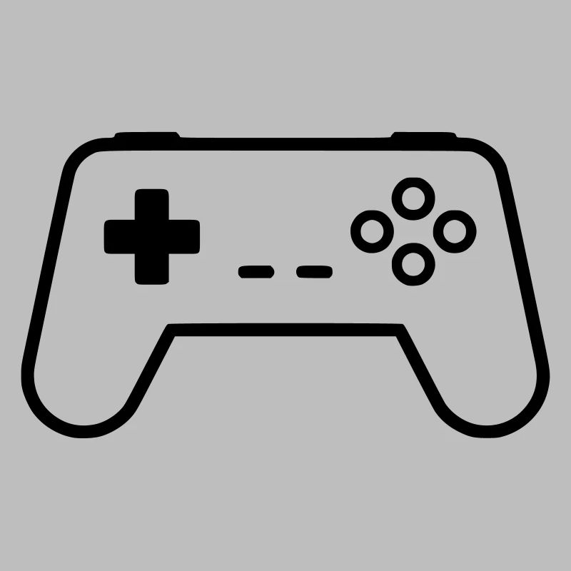 Profil de manette de manette de jeu Vector de jeu