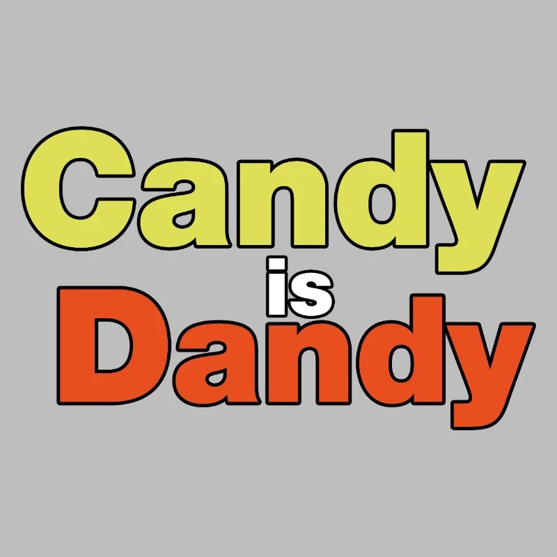 Candy is Dandy Bold Typographie