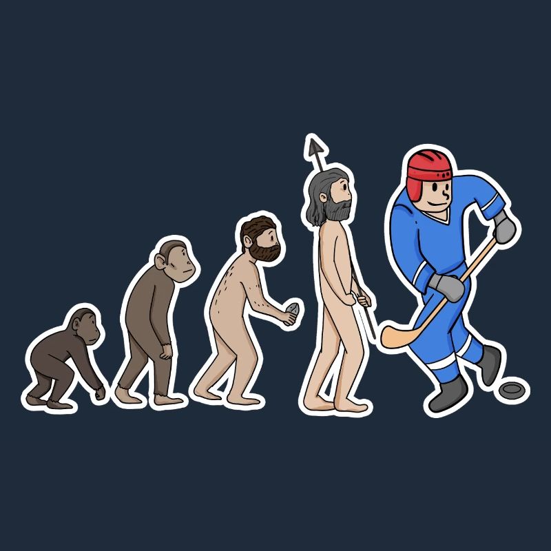 Evolution Eishockeyspieler 