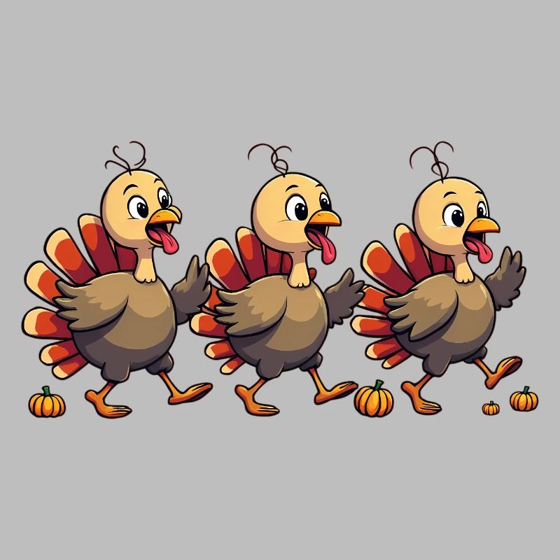 Bébé dinde de Thanksgiving