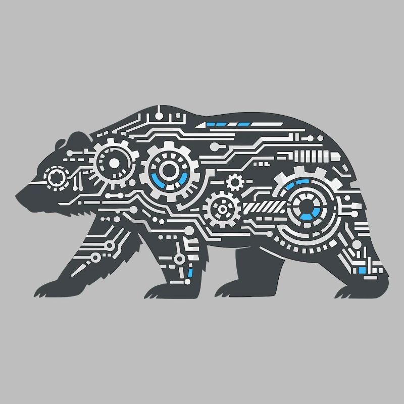 Kibernetic Bear Circuit Pattern