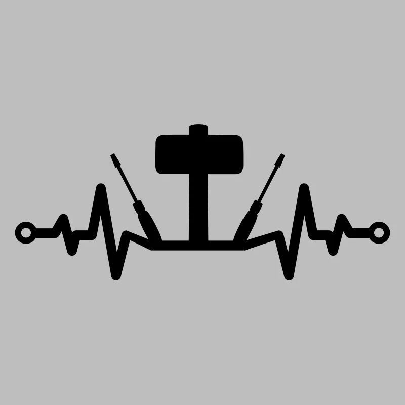 Tool Heartbeat – Hammer and Screwdriver