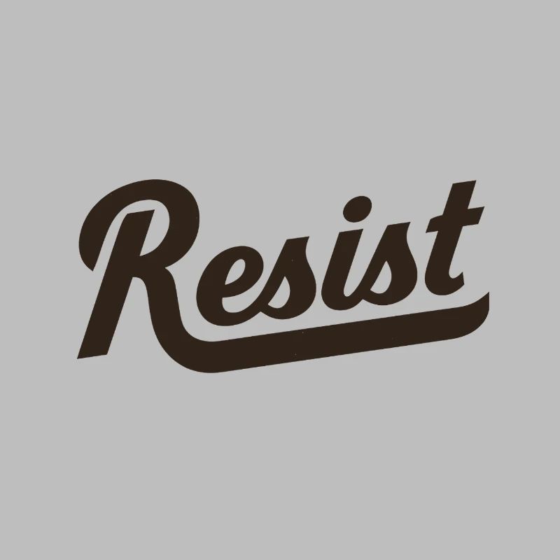 Résistez à la déclaration courageuse de lettres