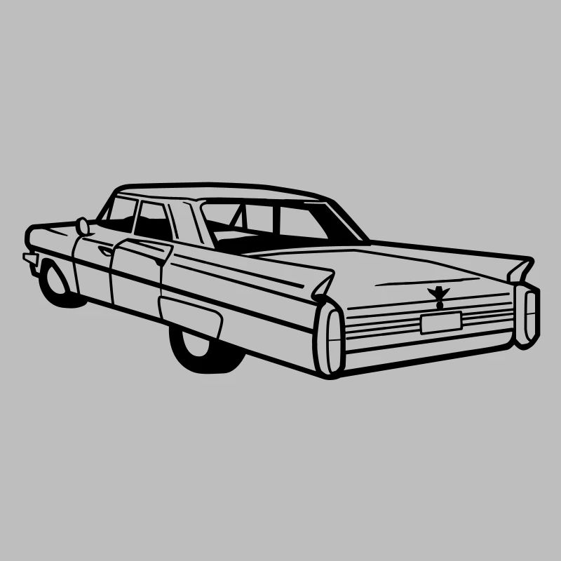 Caddy Vektor - Oldtimer, Low Rider