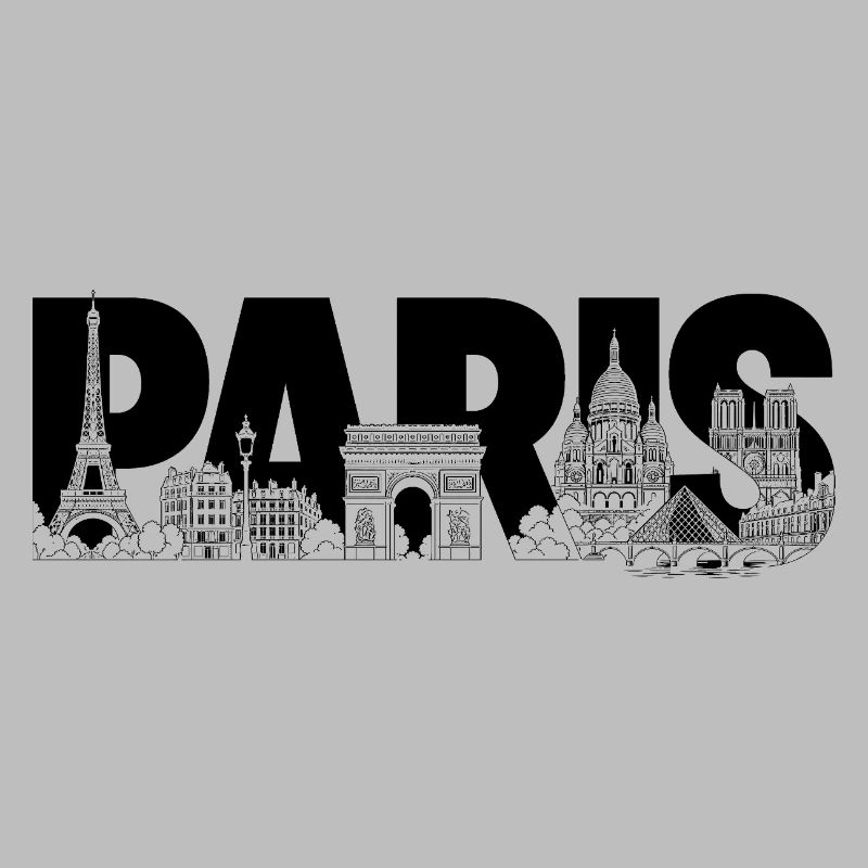 Paris Frankreich Eiffelturm Triumphbogen