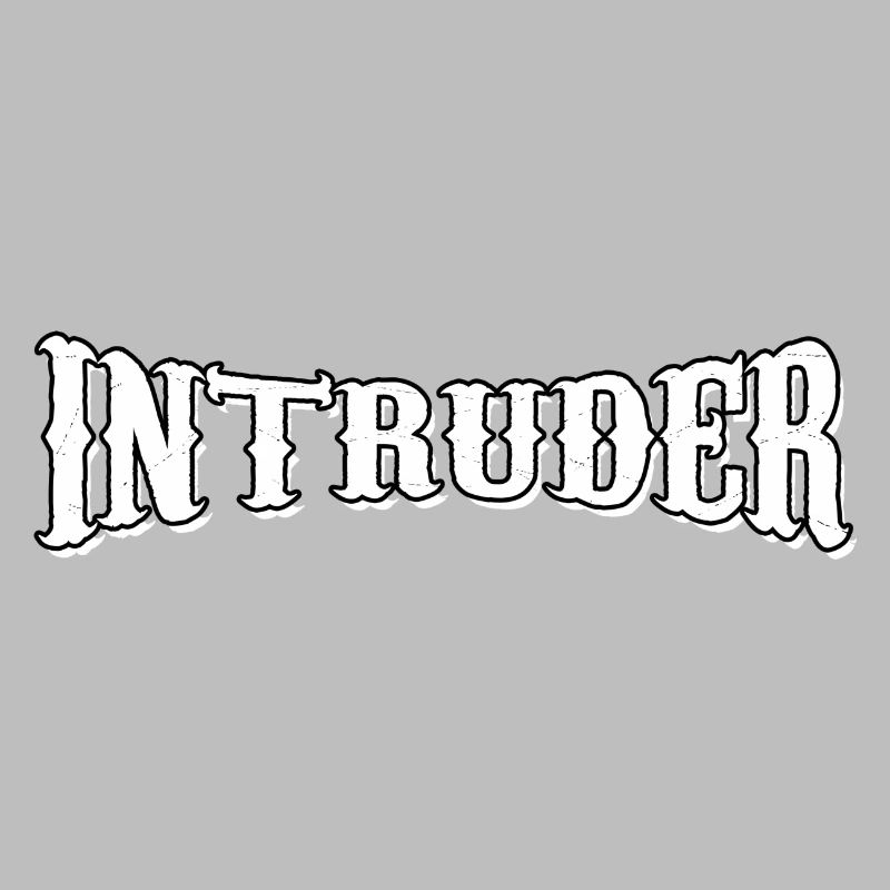 intruder hacker intruder clan sticker computer