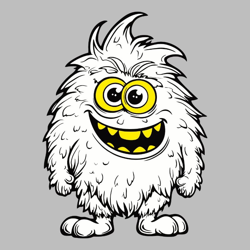 Drôle de monstre de fourrure