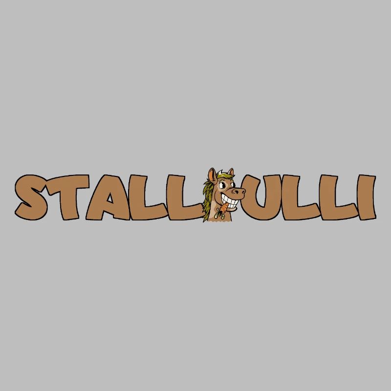 Stallpulli - Stall - Pferd Pferde Reiter Reiterin