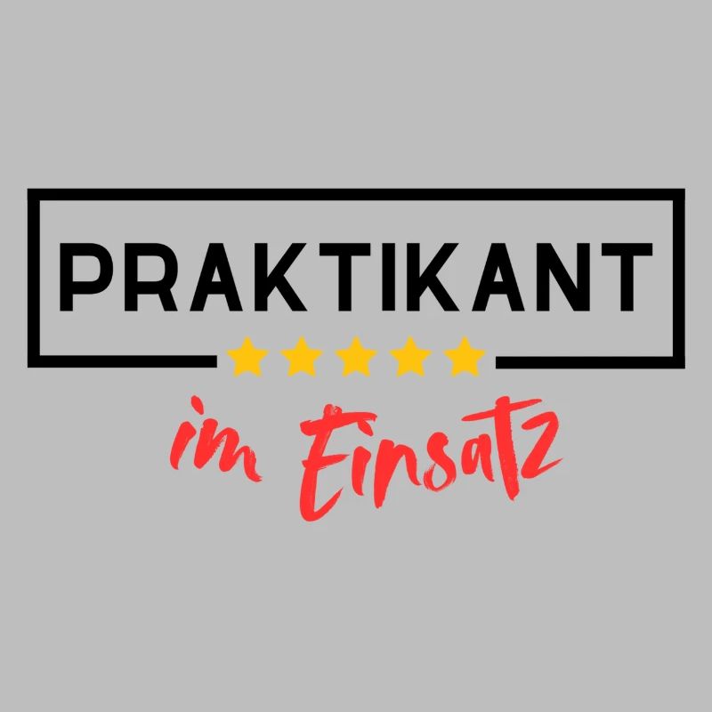 Praktikant im Einsatz
