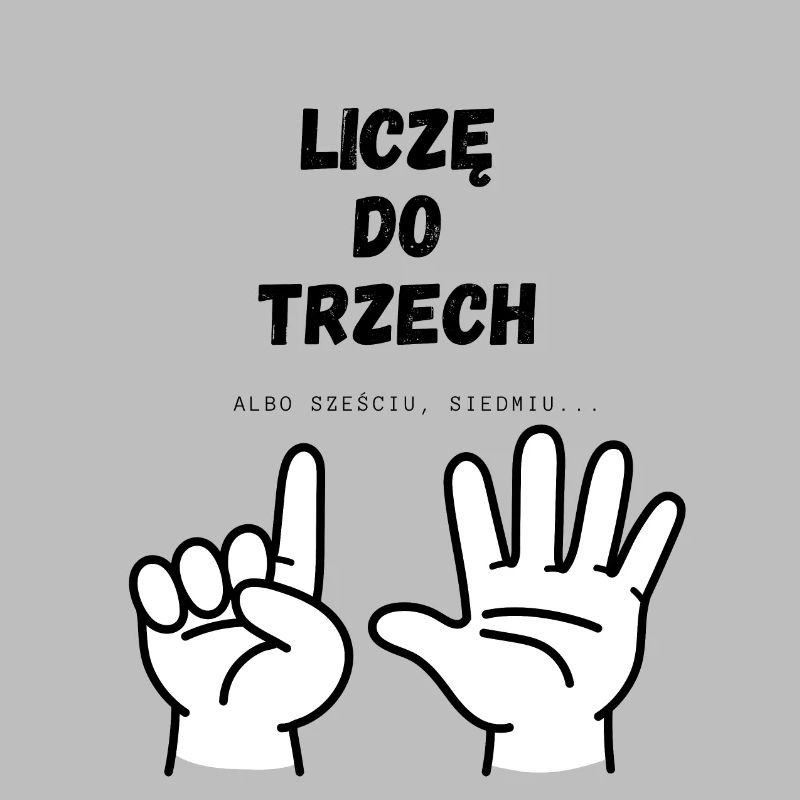 I'm counting to three