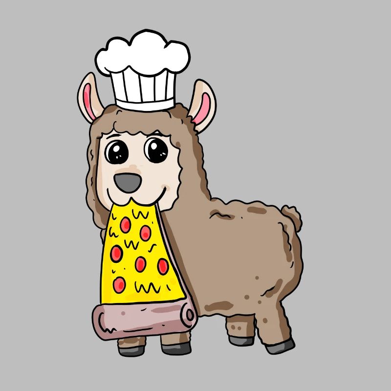Gourmet Lama Pizza