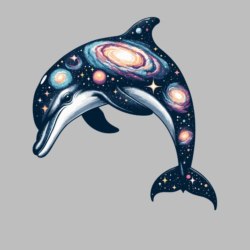 Dolphin Space Galaxy Universe