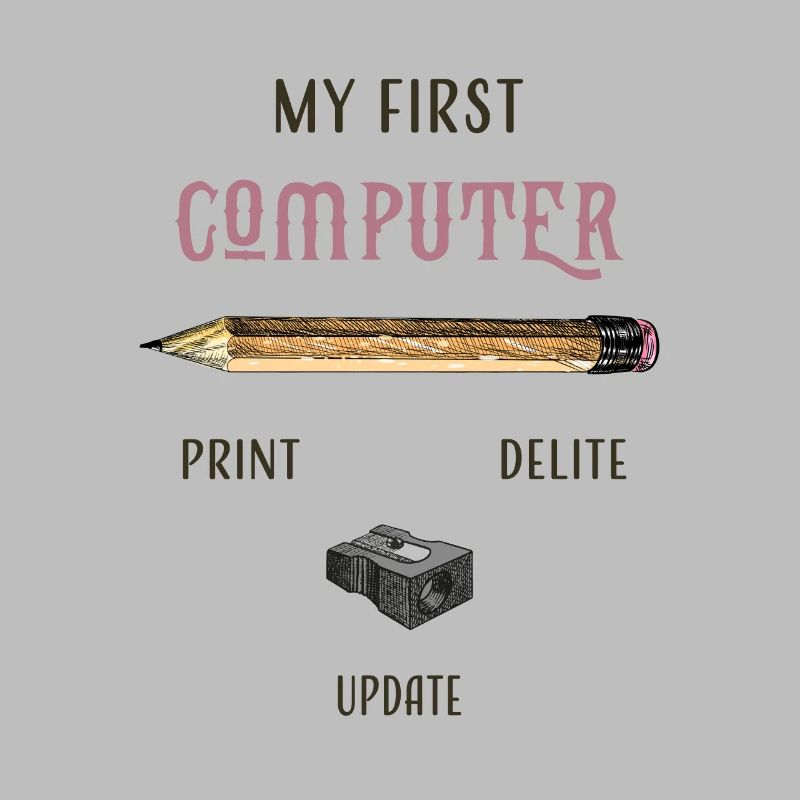 my first computer old school