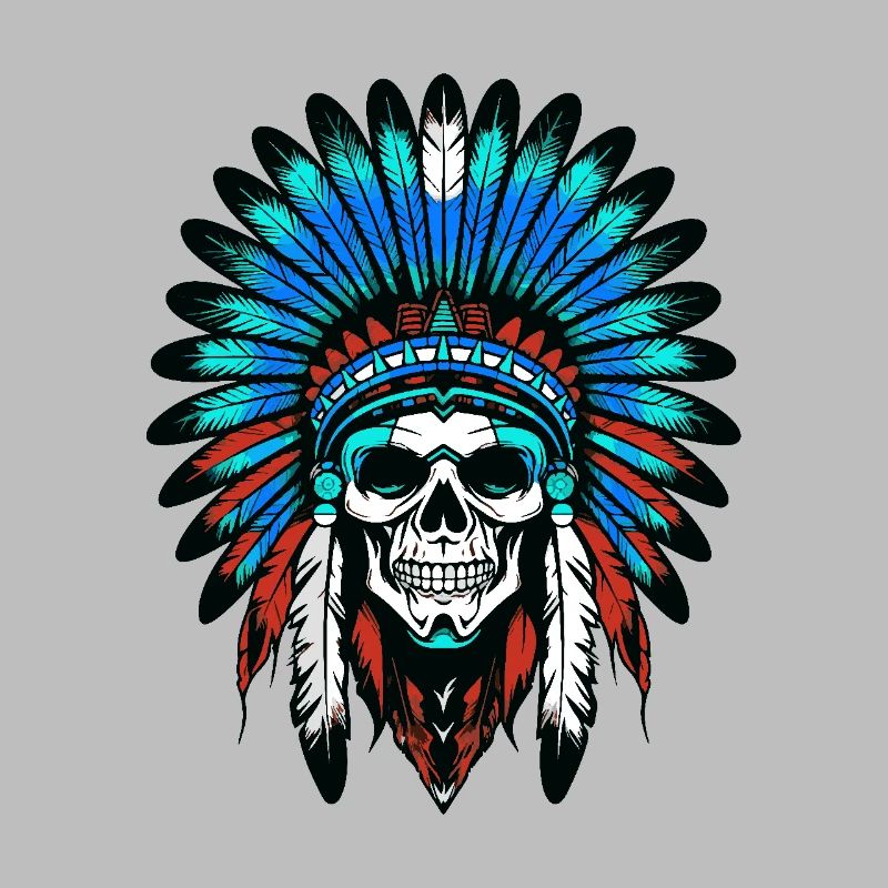 Crâne de chef indien Apache