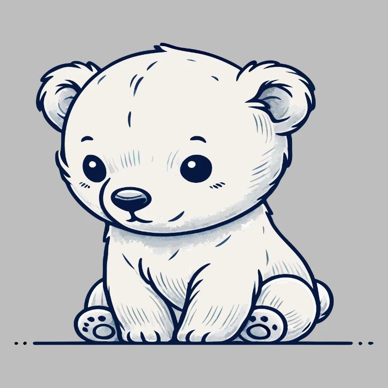 Ours blanc
