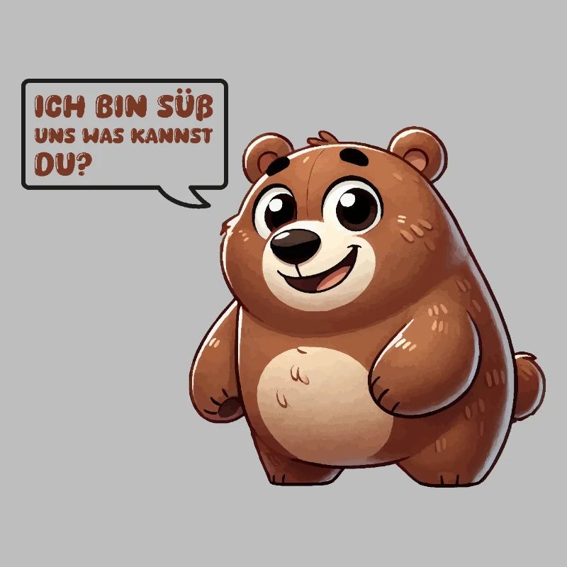 Bear Comic Cute