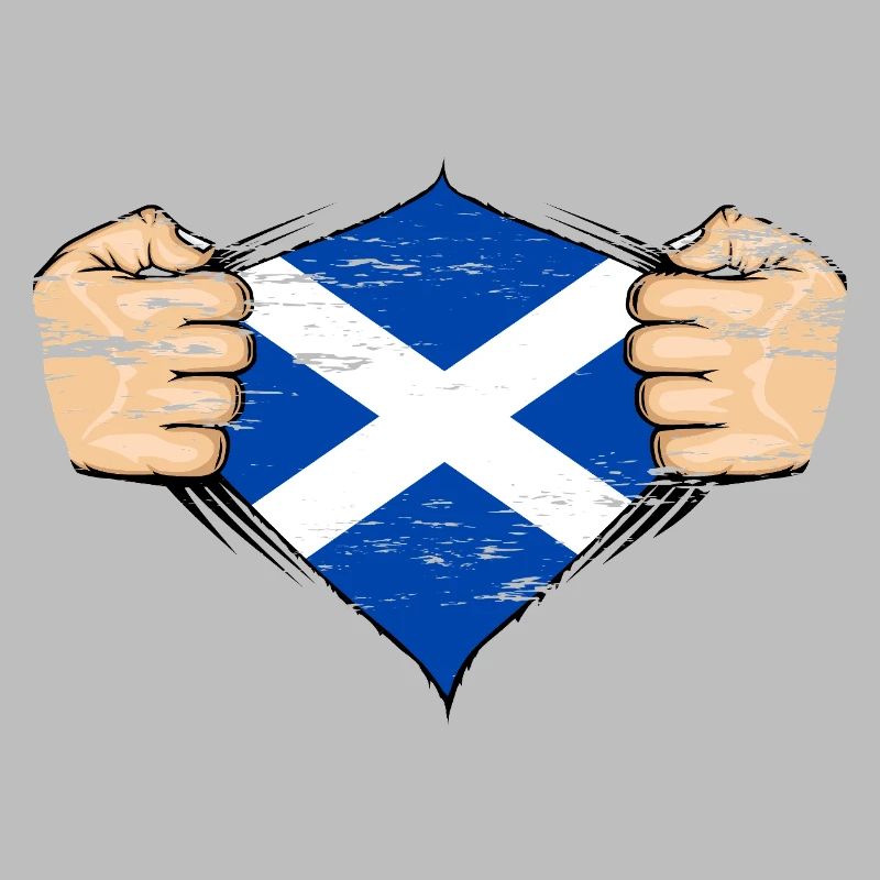 Drapeau de l’Écosse utilisé