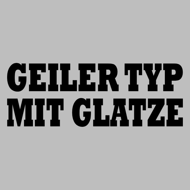 geiler typ mit glatze