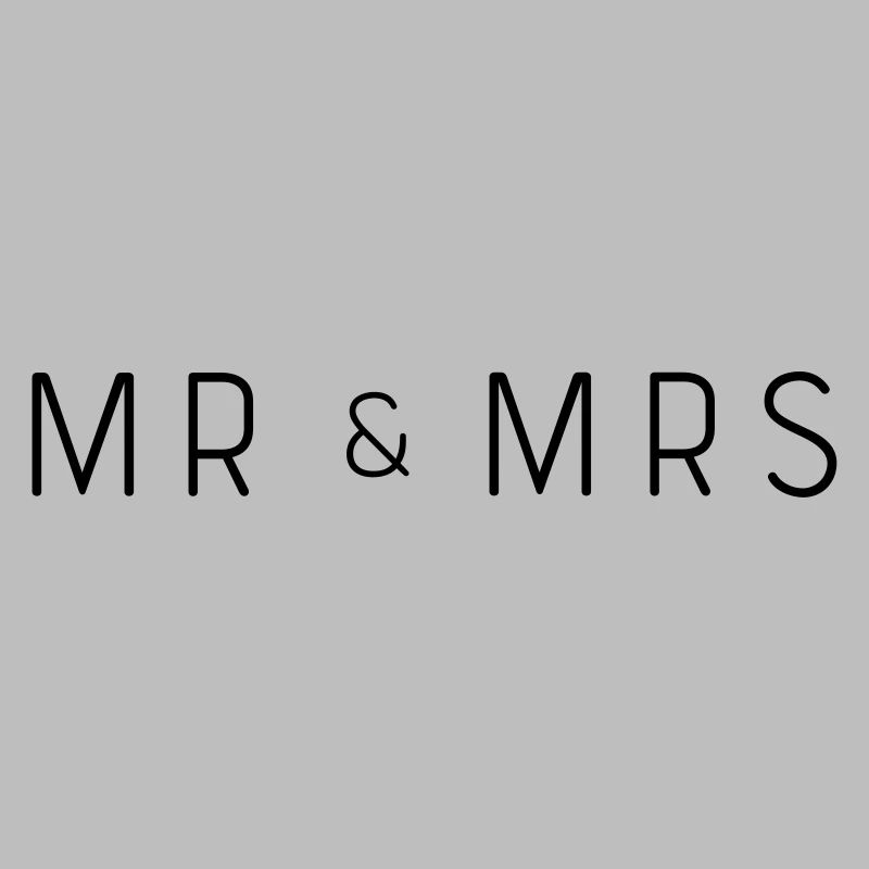 Mr and Mrs