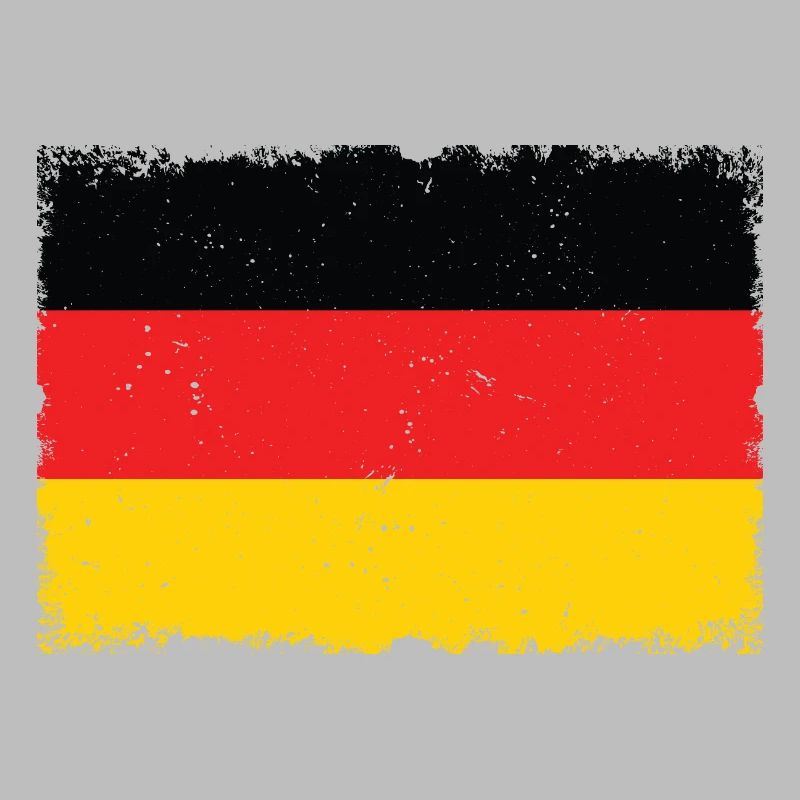 Grunge German flag