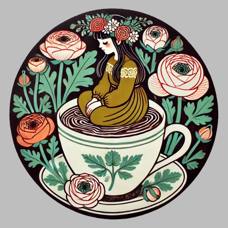 Tea Time Mädchen