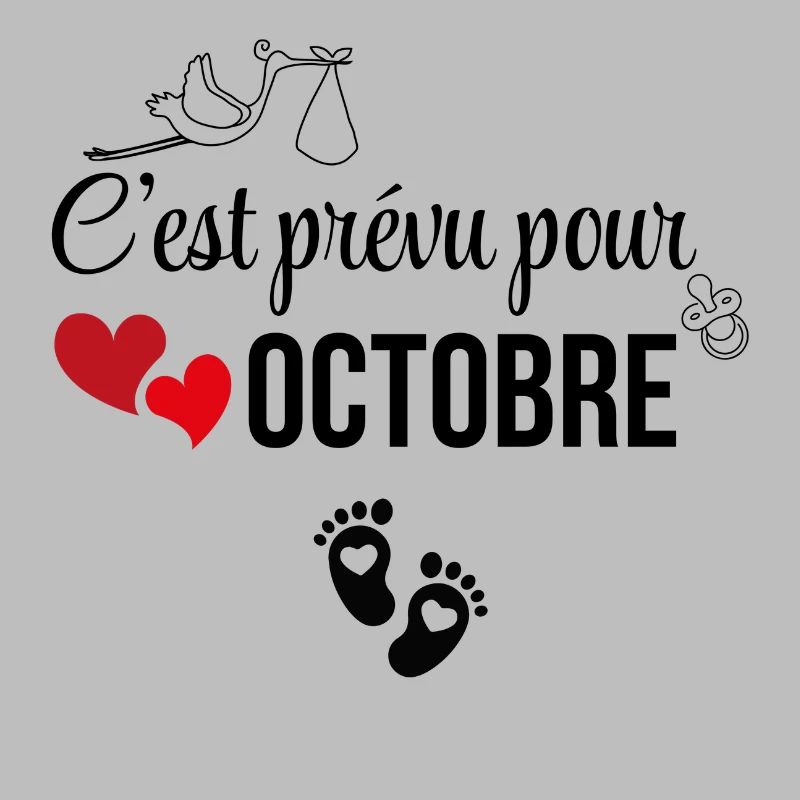 C’est prévu pour octobre - annonce de grossesse