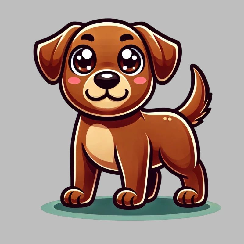 Hund Comic Kinder