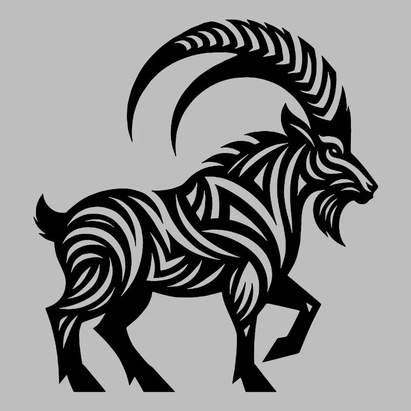Wilder Steinbock Tattoo