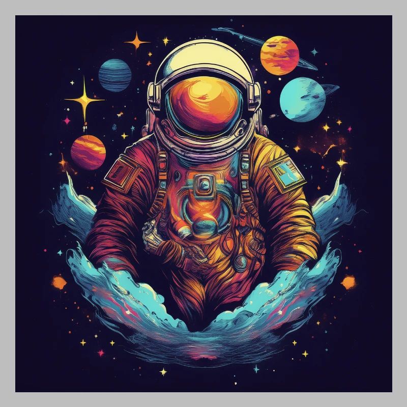 Astronaute dans l’espace