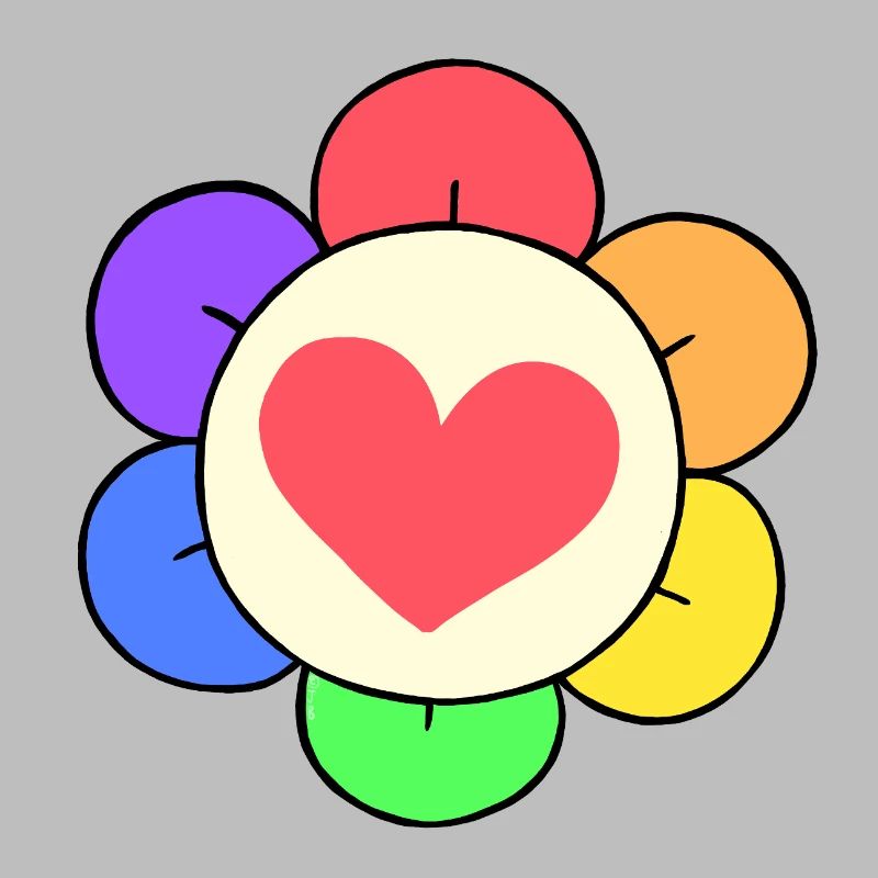 Dandy Rainbow Flower