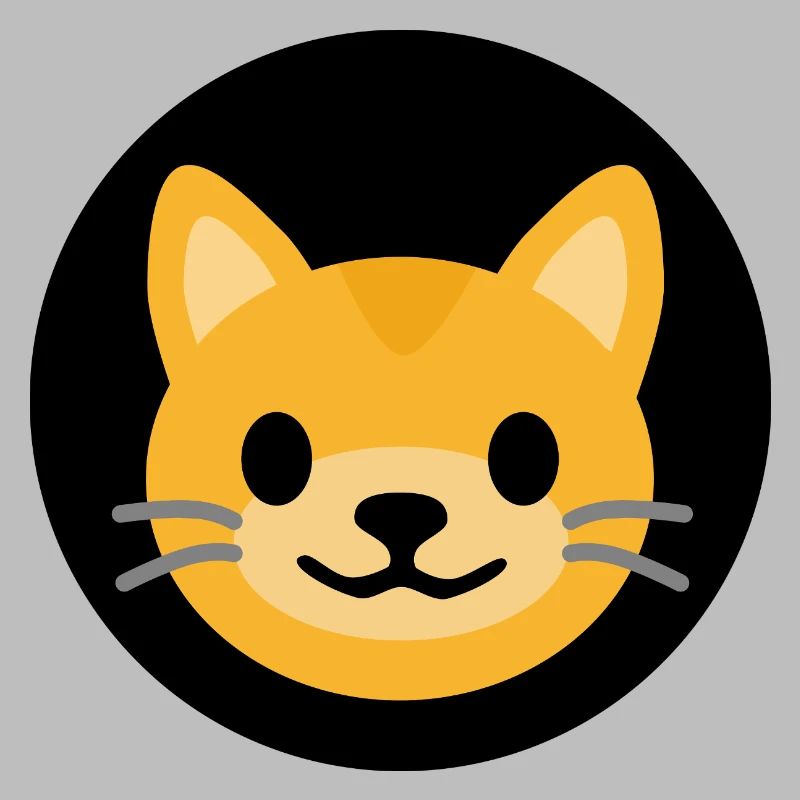 Cat Face Black | ~NU relations | Vector