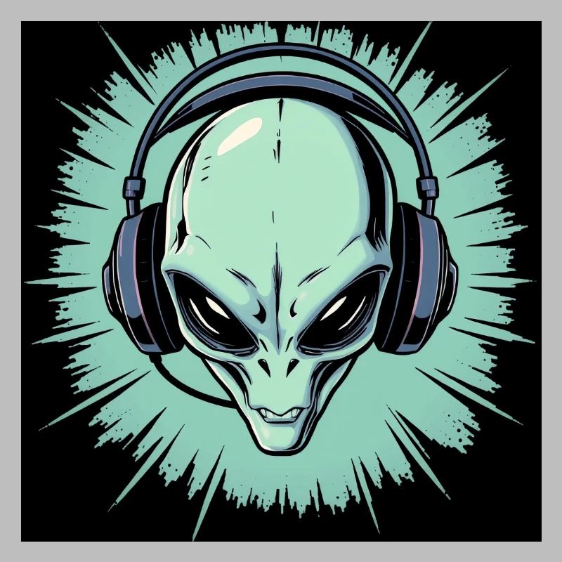 Alien-Kopfhörer