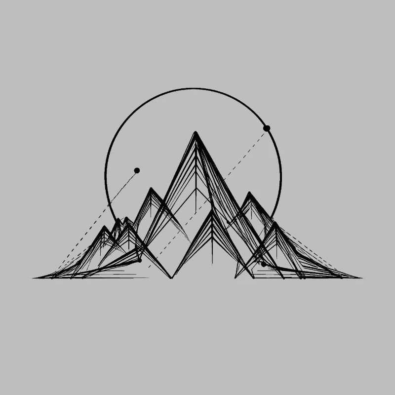 Mountain Geometric Logo