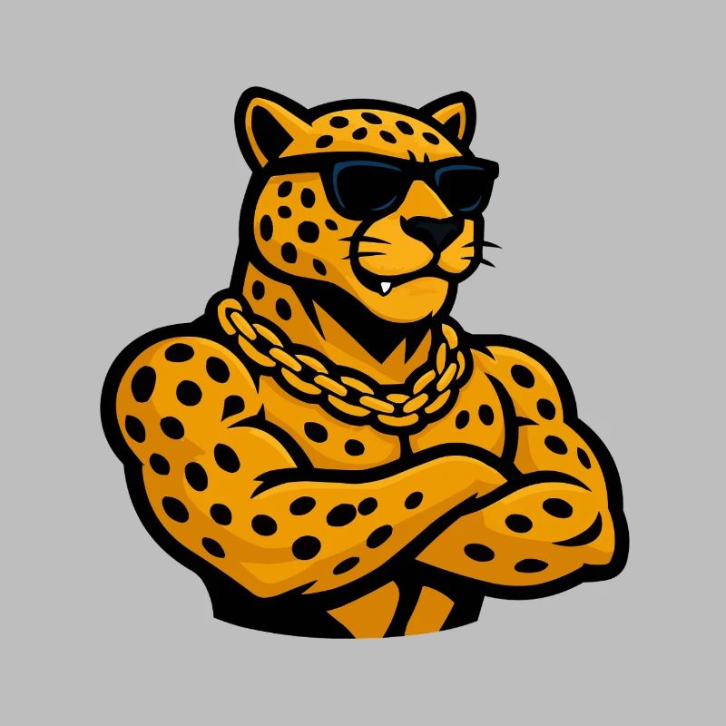 leopard gepard comic