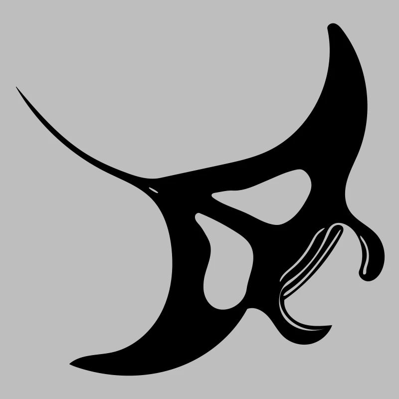 Manta Rochen Vector