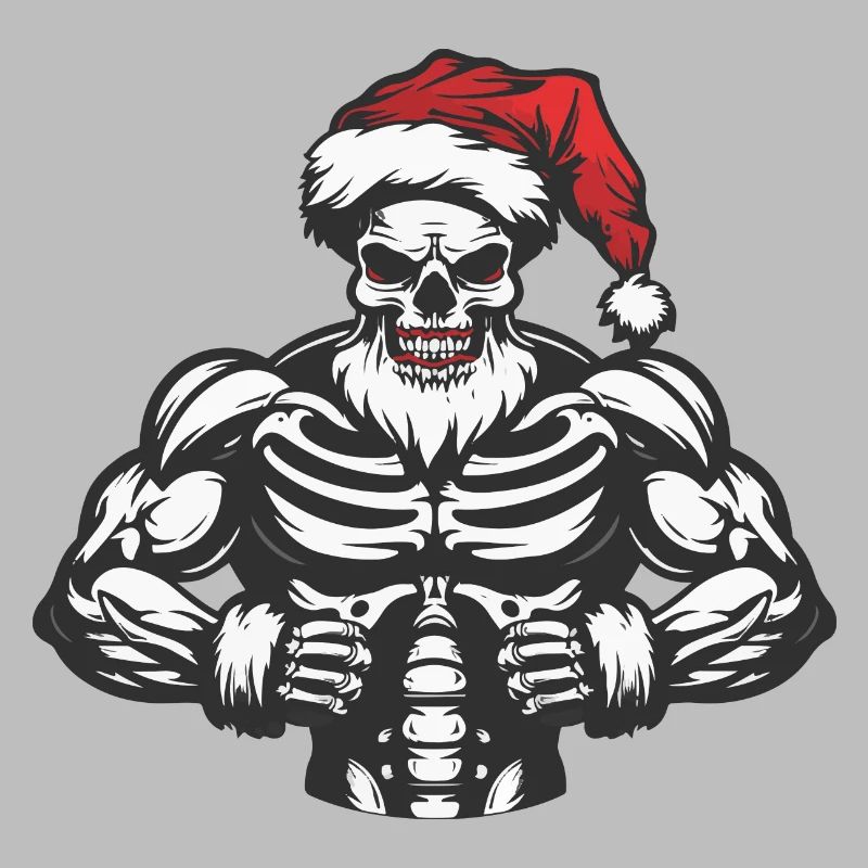 Christmas Skull