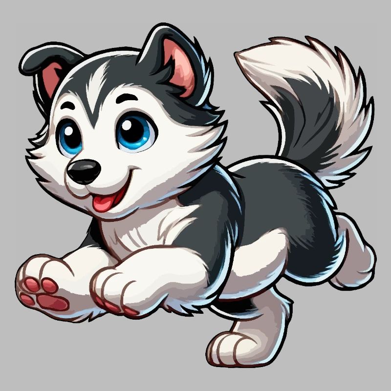 Husky sibérien