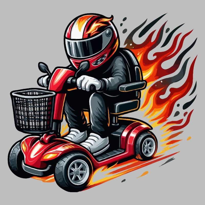 Scooter de course