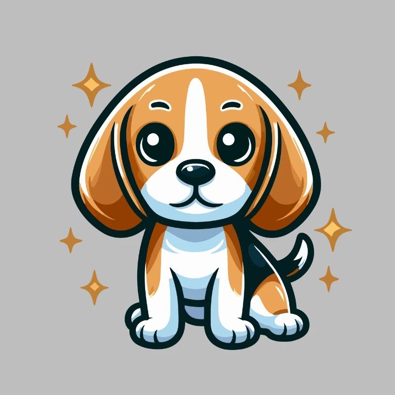 Beagle Chibi Dog