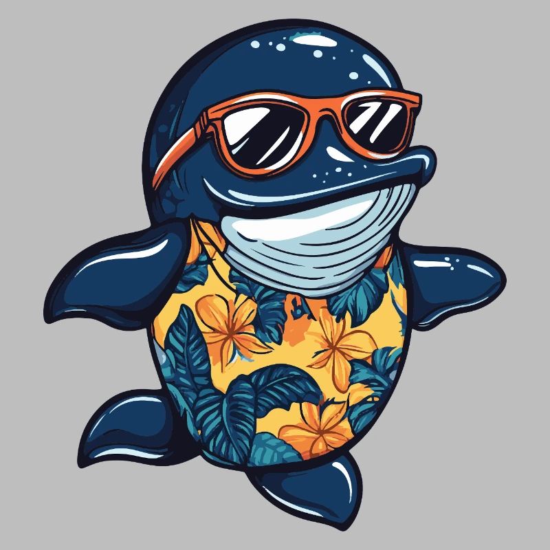Whale Comic Vacation