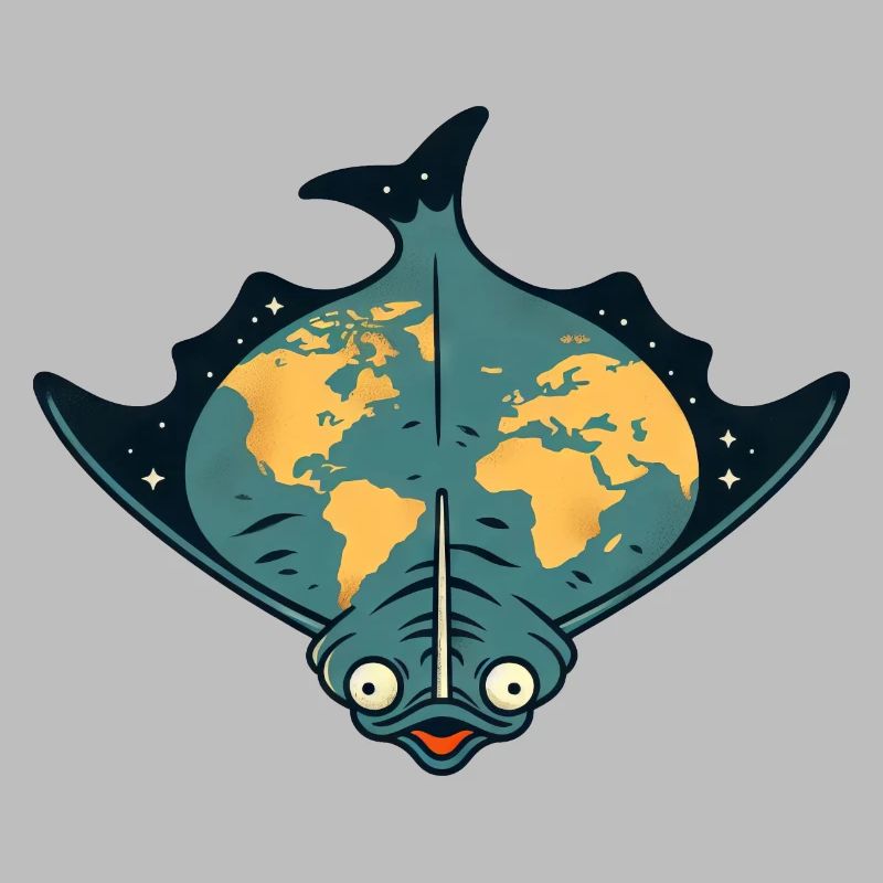 Flounder as Flat Earth Funny