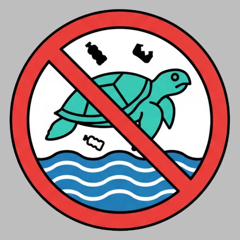 Stop plastic waste! | Save the turtles