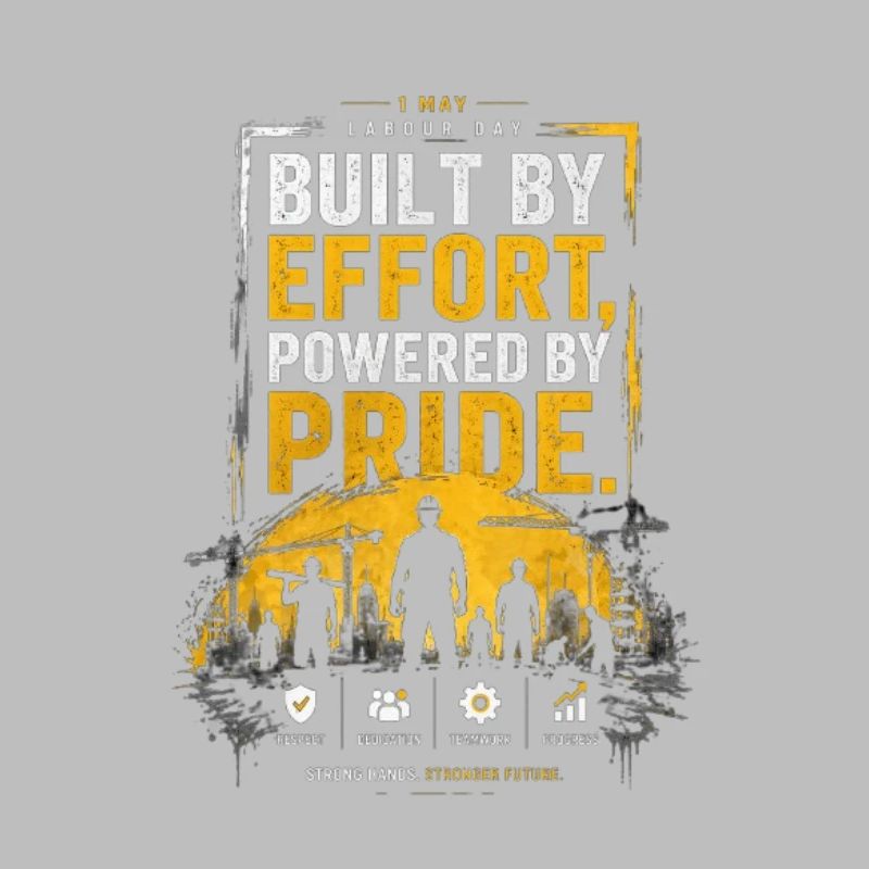 Built by Effort, Powered by Pride labord day