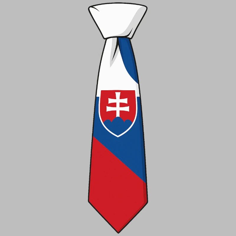 Cravate Slovaquie – Conception du drapeau