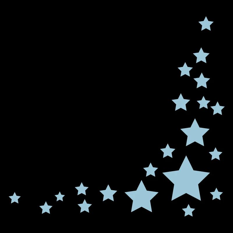 Stars at an angle