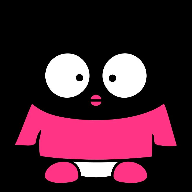 Mignon pingouin chemise bébé enfant bambin timide